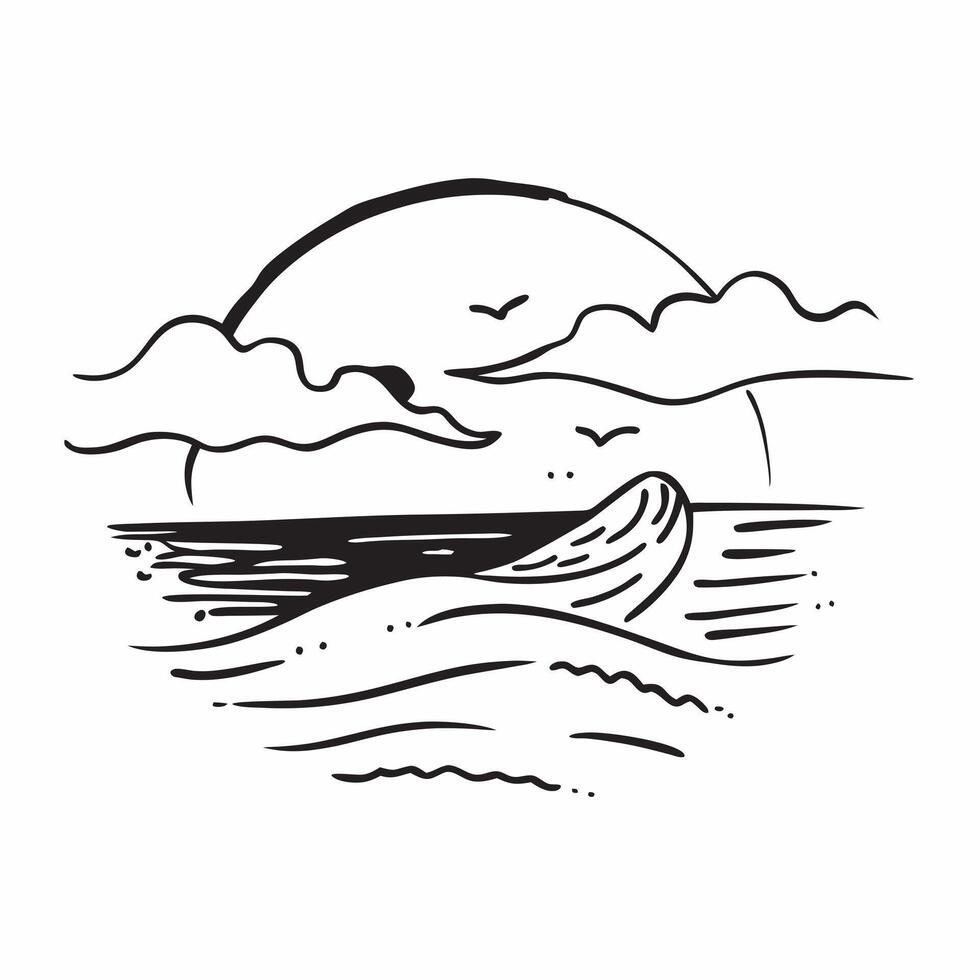 Golden light over a tranquil ocean with gentle waves concept as A serene ocean scene with gentle waves and the warm light of the golden hour ideal for business presentations needin Dynamics vector