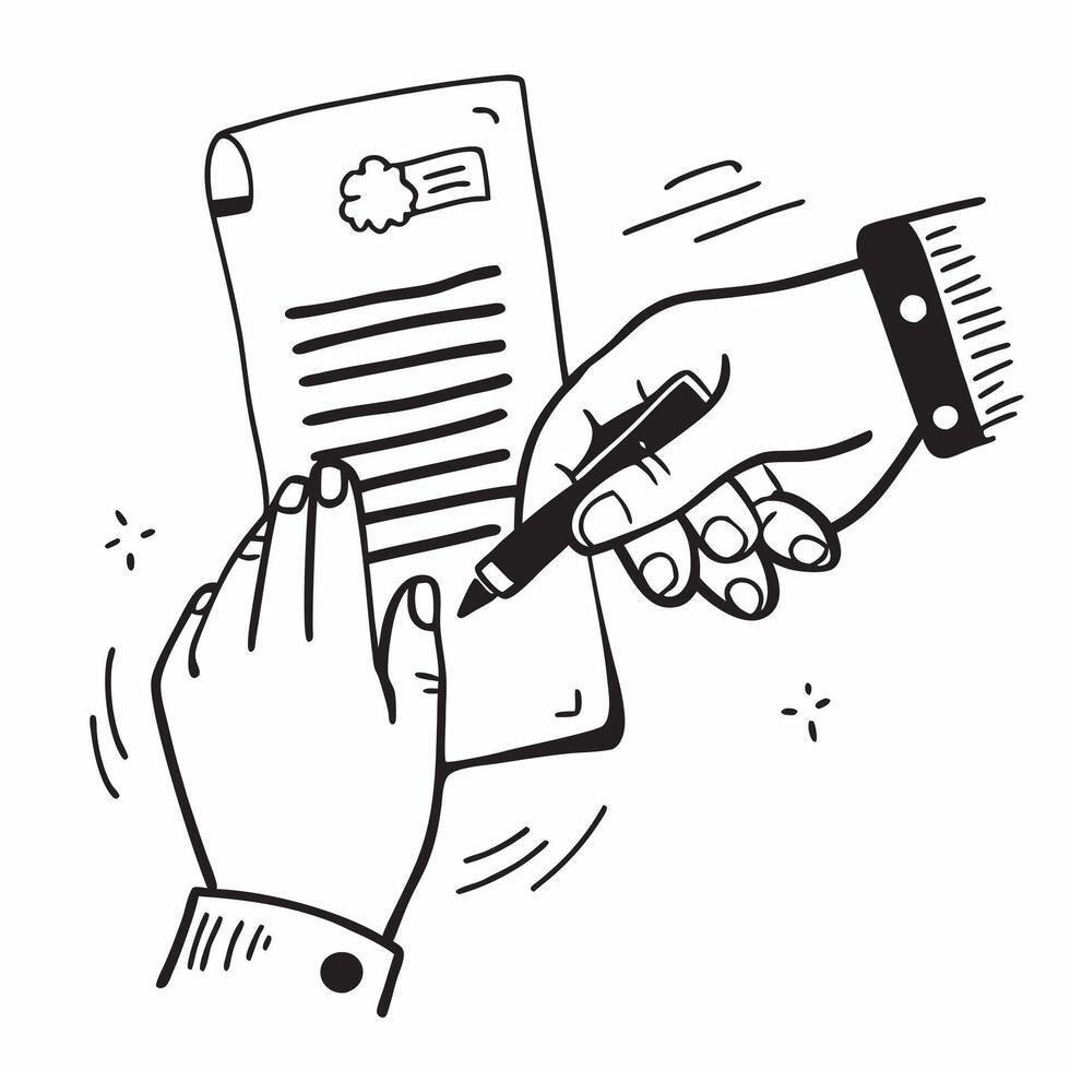 Hand Signing Medical Contract with Holographic Medical Signature Icon and Contract Icon concept as A photo depicting a hand signing a medical contract with a glossy glowing hologra Dynamics Set 2 vector