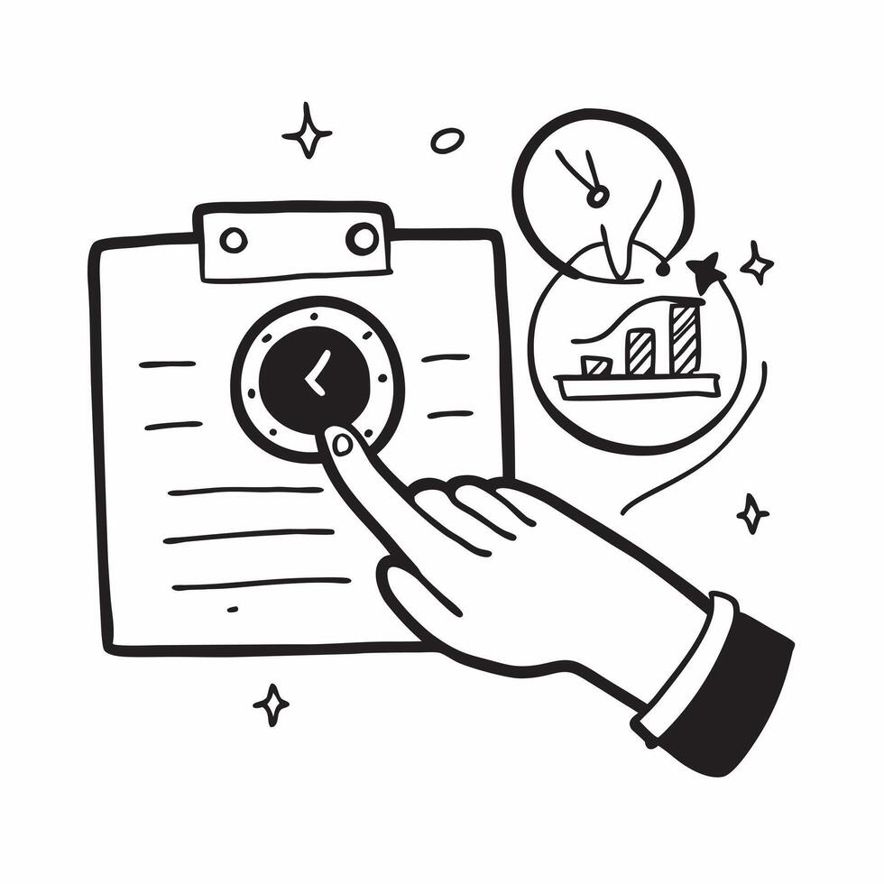 Hand with Holographic Meeting Coordinator and Timer concept as A photo depicting a hand holding a holographic meeting coordinator icon and a timer The hand is positioned centrally Dynamics vector