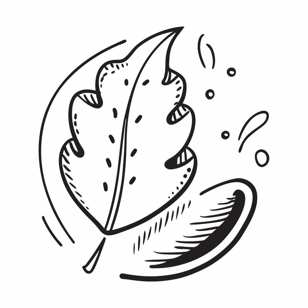 Leaf icon with copy space on a blue background concept as A icon image of a leaf icon with ample copy space on a blue background ideal for natural health and eco friendly themed Dynamic Dynamics vector
