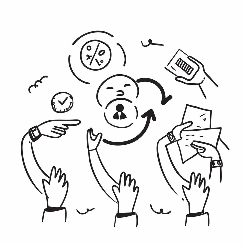 Marketing team with CSR initiatives concept as A marketing teams profile blended with CSR initiative symbols representing corporate social responsibility Ideal for corporate and E Dynamics vector