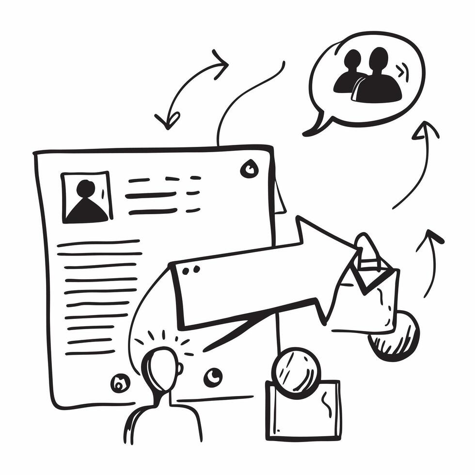 Marketing team with PR crisis concept as A marketing teams profile blended with a PR crisis symbolizing the impact of negative publicity Ideal for business and marketing ads in P Dynamics vector
