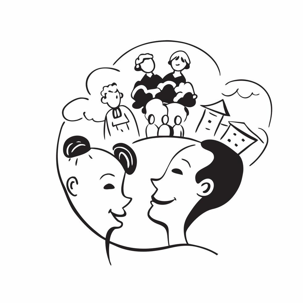 Mother with kids playing at the park concept as A mothers profile blended with kids playing at the park symbolizing active and playful parenting Ideal for outdoor and family ads Dynamics vector
