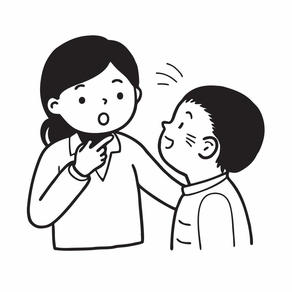 Pediatric dermatologist examining a childs skin concept as A pediatric dermatologist examines a childs skin emphasizing gentle care and treatment Ideal for pediatric and skincare Dynamics vector