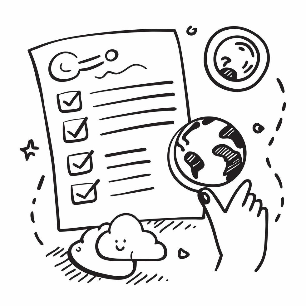 Policy maker with climate policies concept as A policy makers profile blended with climate policy documents symbolizing hope and action for sustainable climate policies Ideal for Dynamics vector