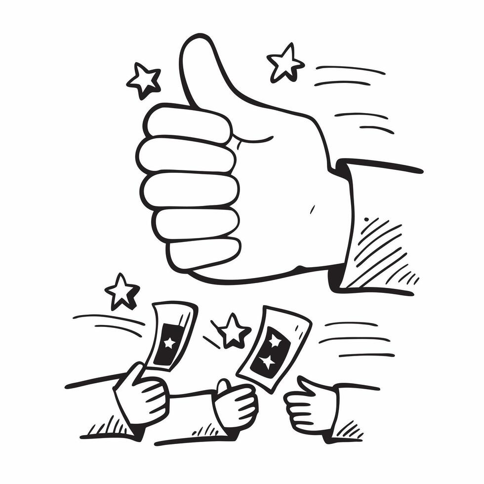 Positive team feedback concept as Positive team feedback blended with thumbs up imagery symbolizing encouragement and positivity in the workplace Perfect for corporate and motivat Dynamics vector