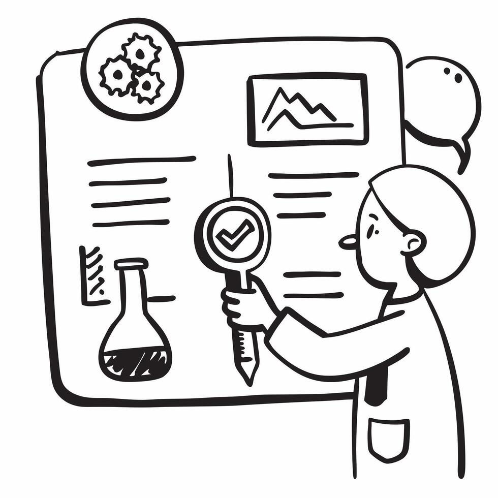 Quality control specialist with inspection tools concept as A quality control specialists profile blended with inspection tools symbolizing the importance of quality assurance in t Dynamics vector