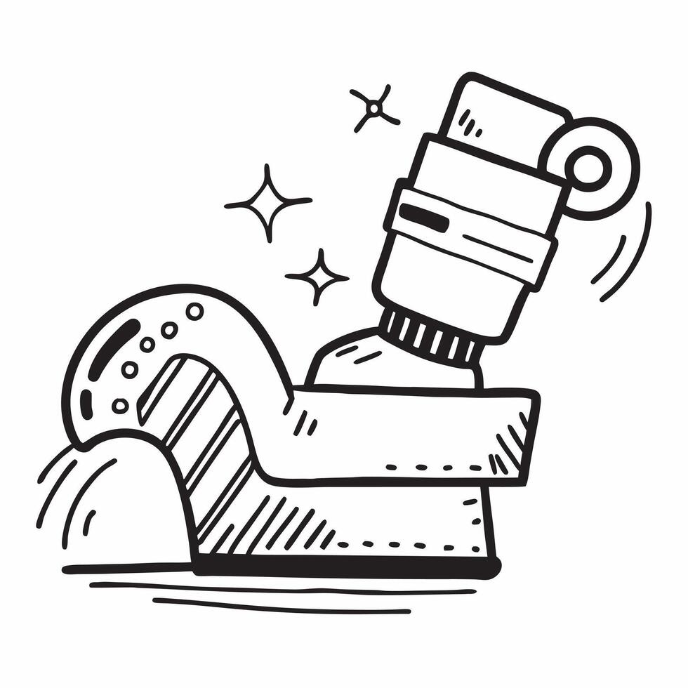 Safety boots and industrial machine concept as Safety boots paired with an industrial machine symbolizing the importance of foot protection in manufacturing environments perfect fo Dynamics vector