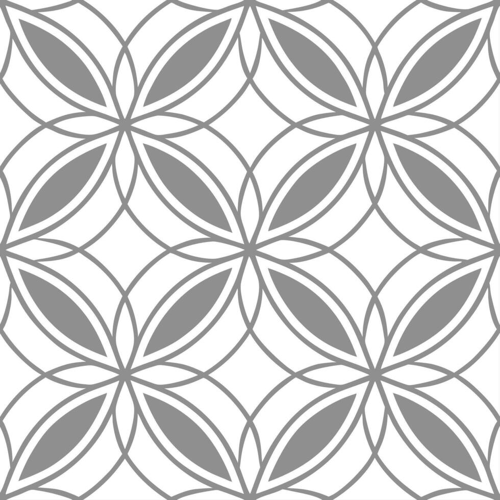 Scandinavian minimalist geometric seamless tile pattern with cool greys and subtle lines for modern decor concept as Cool grey minimalist geometric designs arranged seamlessly for Dynamics vector