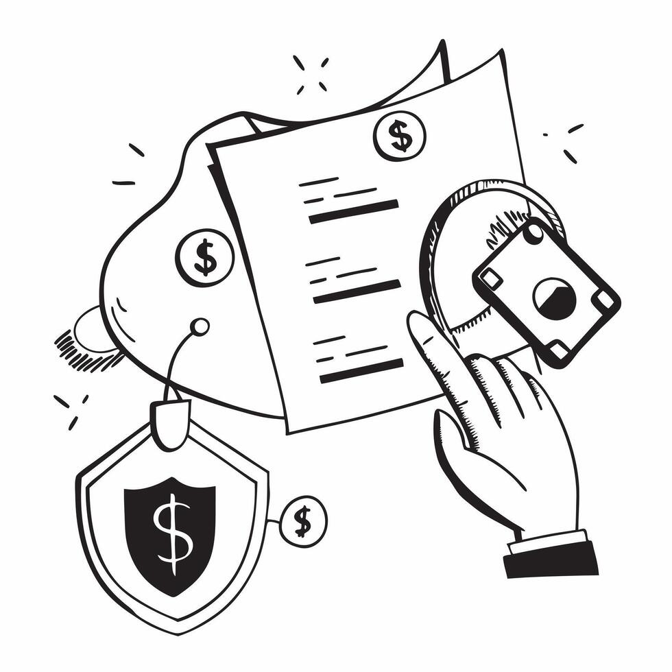 Security measures with financial gain concept as Security measures blended with financial gain imagery symbolizing the monetary benefits of effective security protocols Ideal for Dynamics vector