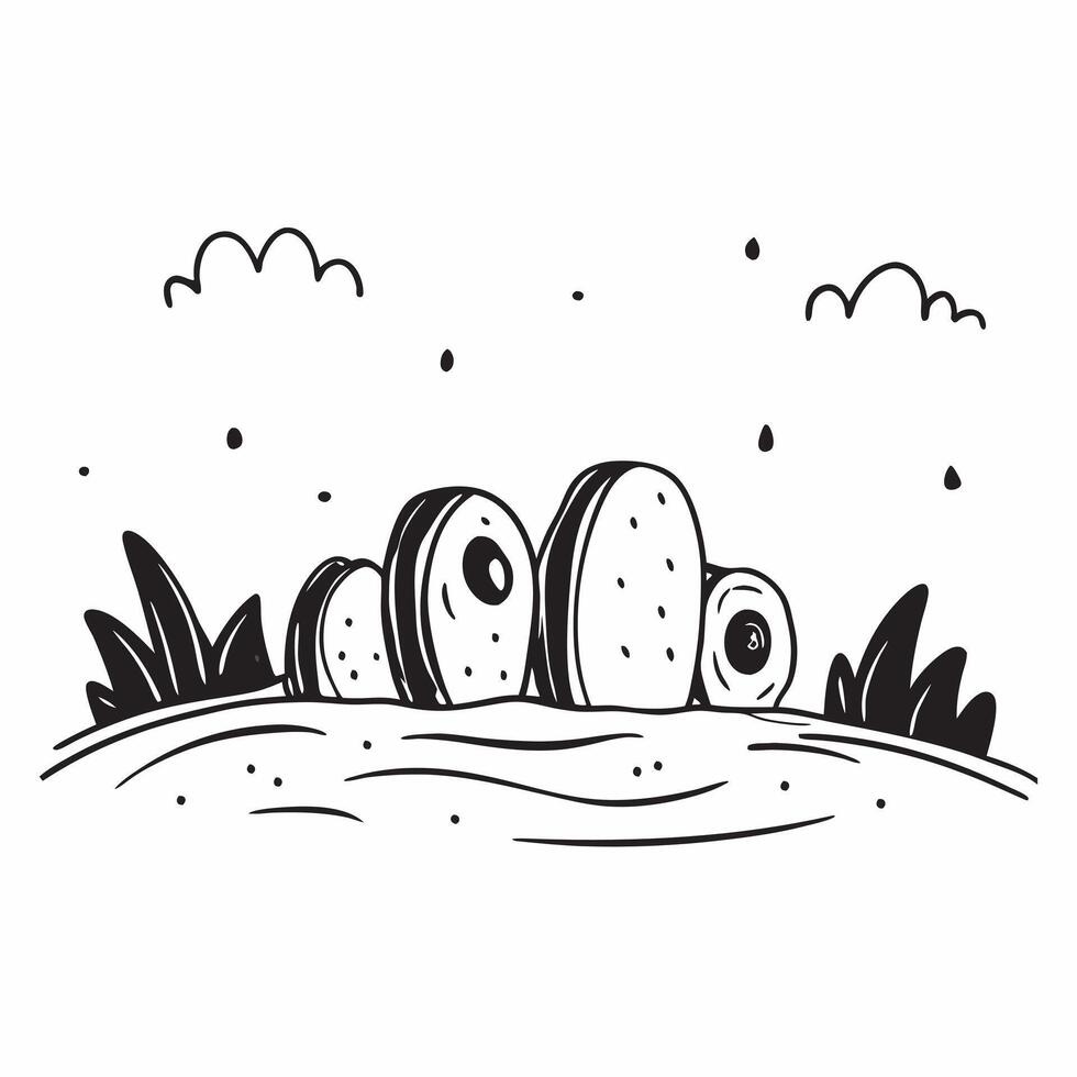 Simple flat illustration as Autumn park with colorful foliage concept as A vibrant autumn park with colorful foliage under a clear sky providing a festive and clean backgrou Dynamics Set 4 vector