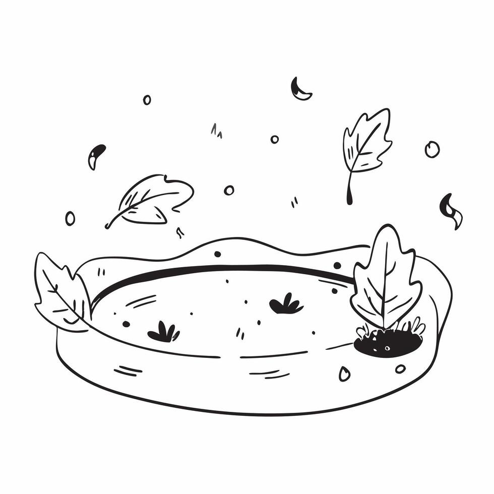 Simple flat illustration as Autumn park with colorful foliage concept as A vibrant autumn park with colorful foliage under a clear sky providing a festive and clean backgrou Dynamics Set 12 vector