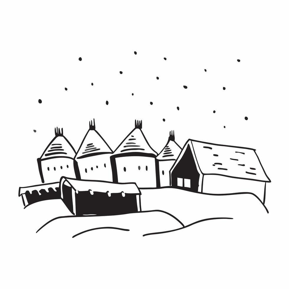 Simple flat illustration as Snowy mountain peaks under a clear winter sky concept as Majestic snow covered mountain peaks against a clear blue winter sky offering a clean an Dynamics Set 11 vector