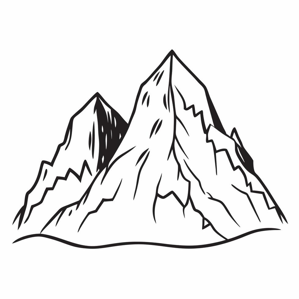 Snowy mountain peaks under a clear winter sky concept as Majestic snow covered mountain peaks against a clear blue winter sky offering a clean and awe inspiring background for busi Dynamics vector
