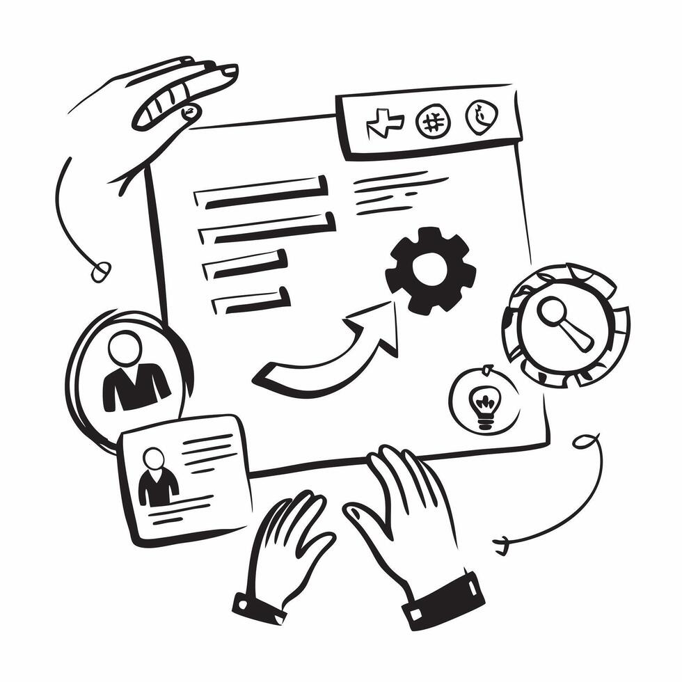 Support center with FAQ integration concept as A support center interface blended with FAQ integration symbolizing comprehensive support and user accessibility Ideal for corporate Dynamics vector