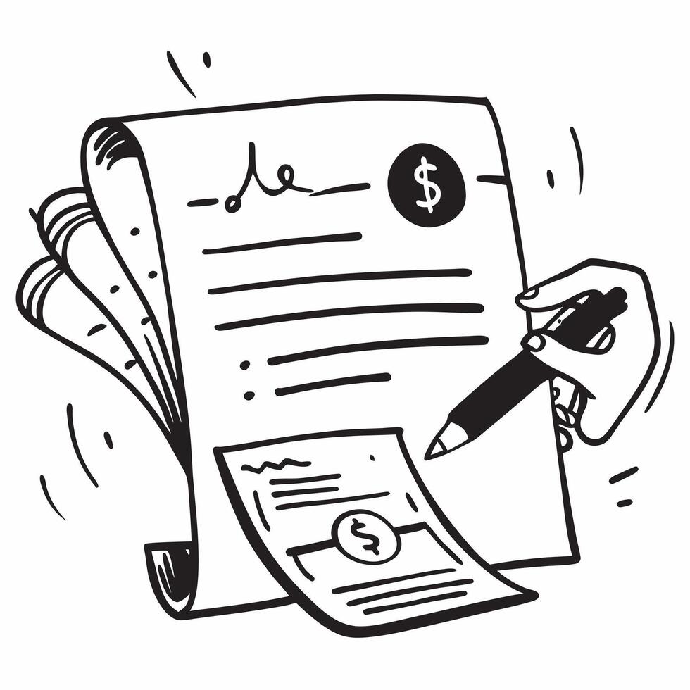 Tax exemption certificate and financial portfolio concept as A tax exemption certificate paired with a financial portfolio symbolizing the benefits of tax exemptions in financial p Dynamics vector