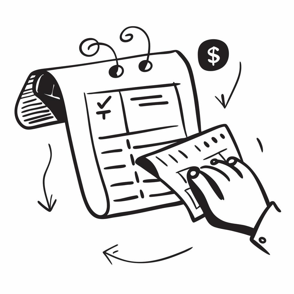 Tax payment and investment plan concept as A tax payment icon paired with an investment plan symbolizing the impact of tax payments on financial investments perfect for isolated ve Dynamics vector