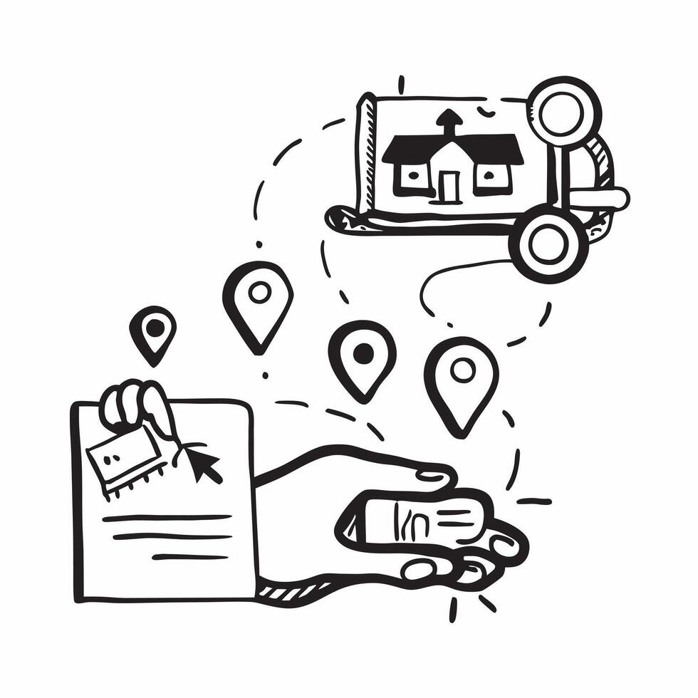 Transportation coordinator with pipeline network concept as A transportation coordinators profile blended with a pipeline network symbolizing the logistics and coordination in petr Dynamics Set 2 vector