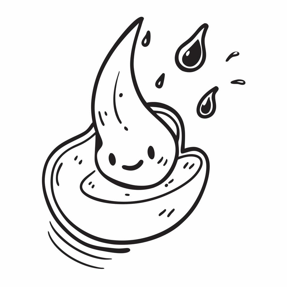 Water drop icon with copy space on a gray background concept as A image of a water drop icon with ample copy space on a gray background ideal for hydration and wellness them Dynamics vector