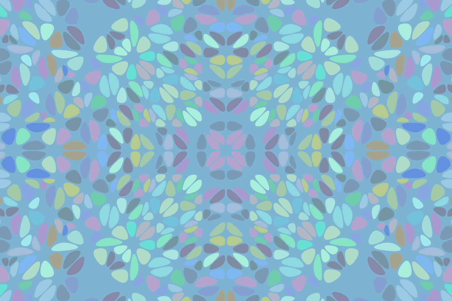 Dynamic abstract colorful circular mosaic pattern website background vector