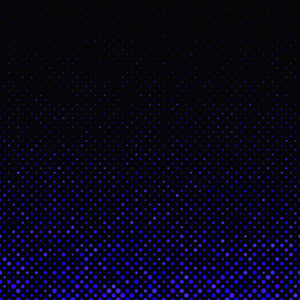 Blue geometric dot pattern background from small dots vector