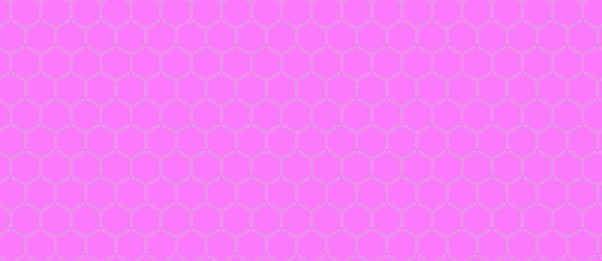 Vibrant pink honeycomb pattern. Perfect for backgrounds, textiles, or modern designs. vector