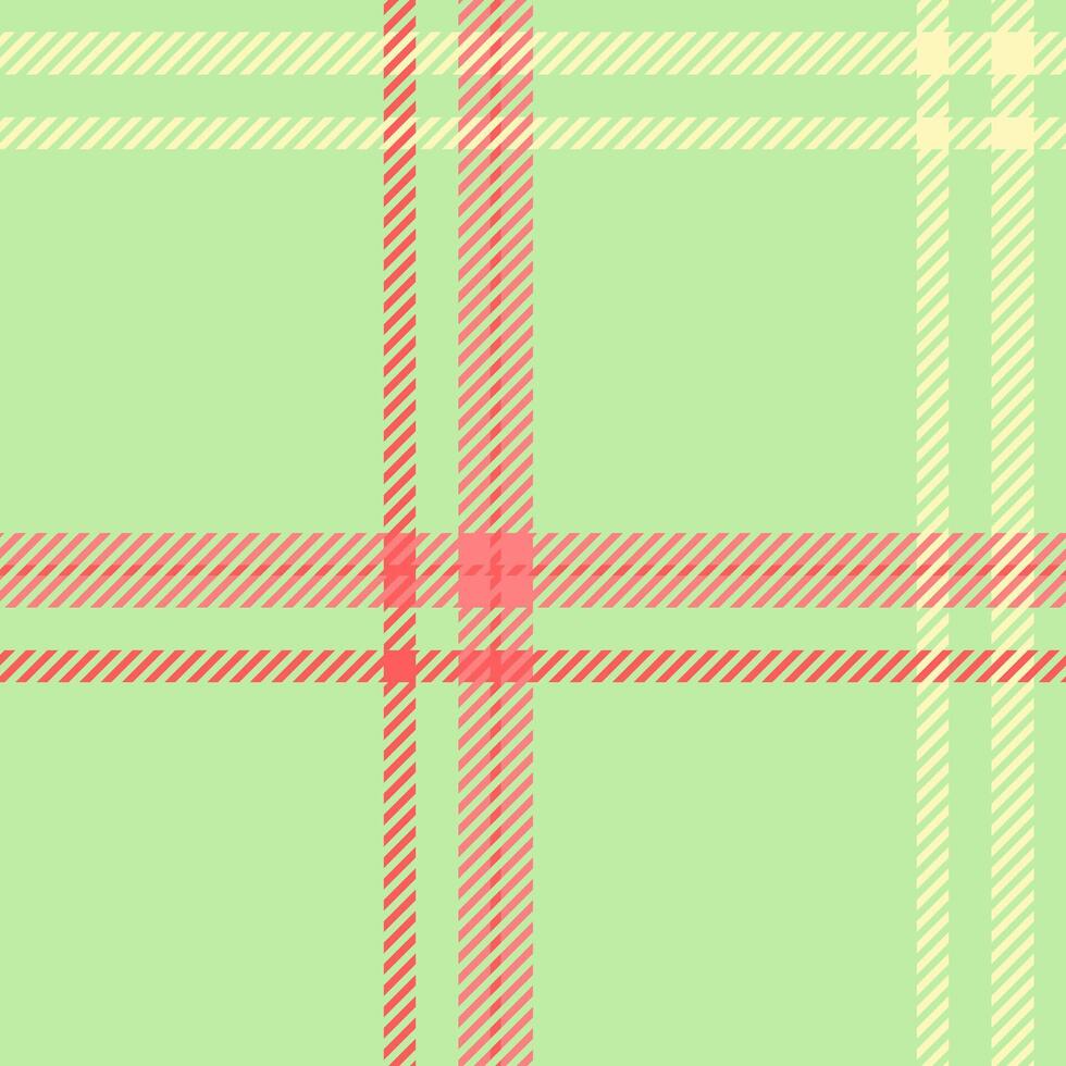 Fresh pastel plaid pattern. Ideal for textile design, website backgrounds, packaging, and stationery. Soft colors create a cheerful and modern aesthetic. Perfect for spring or summer projects. vector