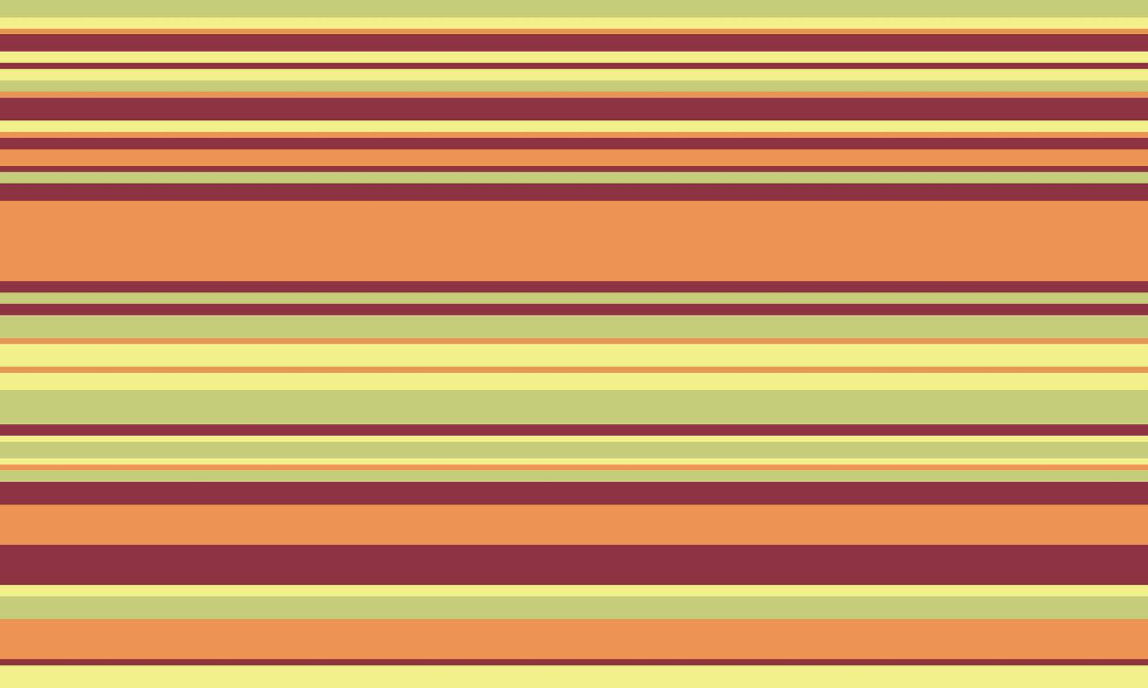 Vibrant horizontal stripes in autumnal hues. Perfect for website backgrounds, textile designs, or as a stylish pattern for various projects. Clean, modern aesthetic. Ideal for fall-themed designs. vector
