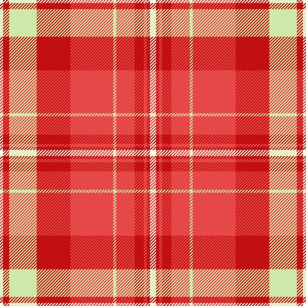 Full pattern plaid , linen seamless fabric background. Rosa texture tartan check textile in red and light colors. vector