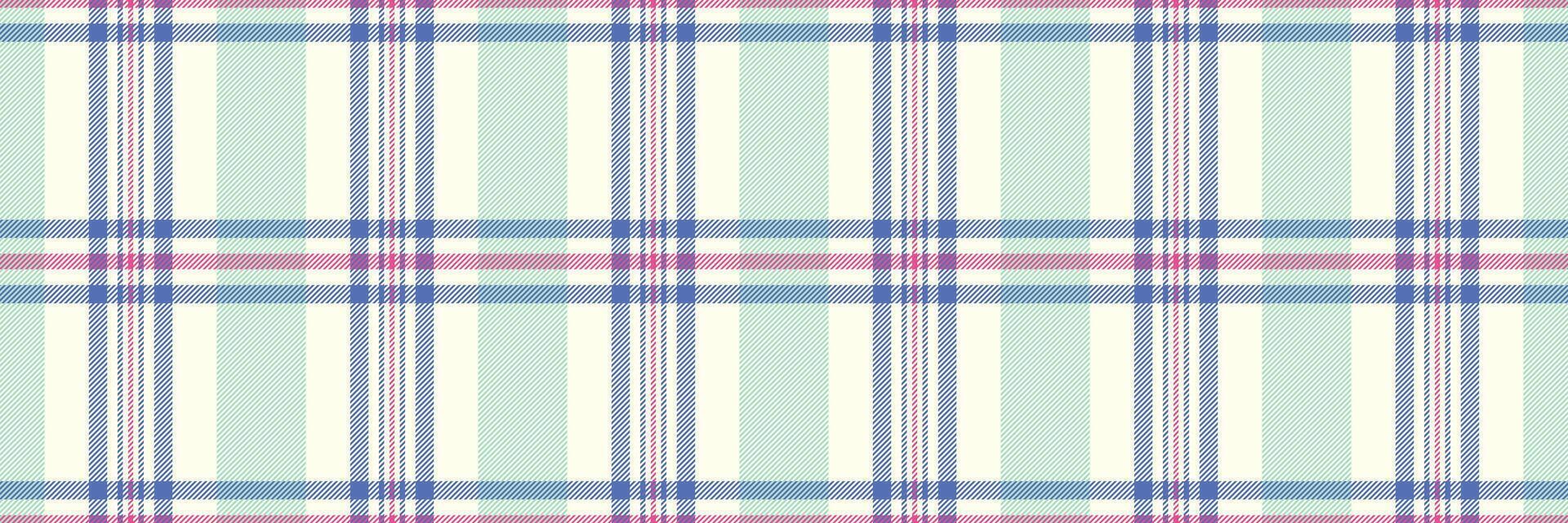 Fur pattern fabric plaid, customize texture textile seamless. Smooth tartan check background in ivory and light colors. vector