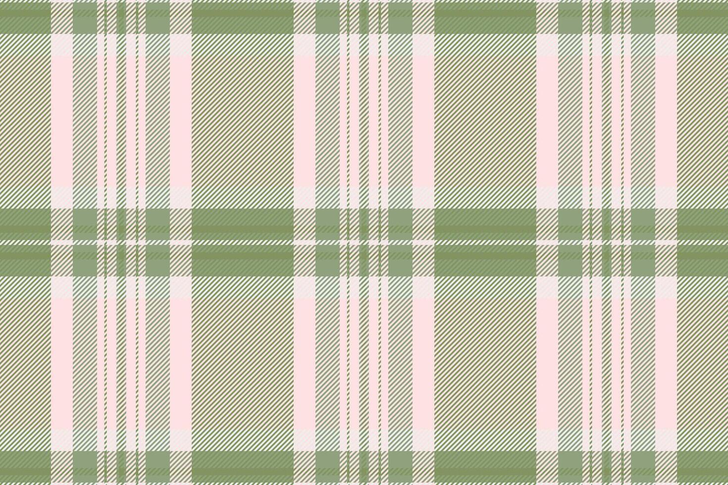 Elegant pastel pink and olive green plaid pattern. Perfect for textile design, apparel, scrapbooking, or website backgrounds. vector