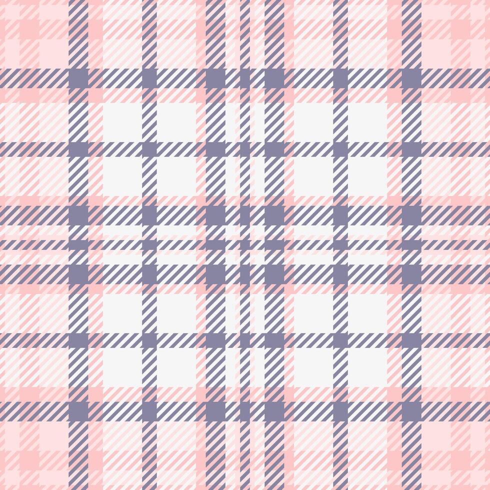 Delightful pastel pink and purple plaid pattern. Perfect for textile design, fashion, scrapbooking, or website backgrounds. vector