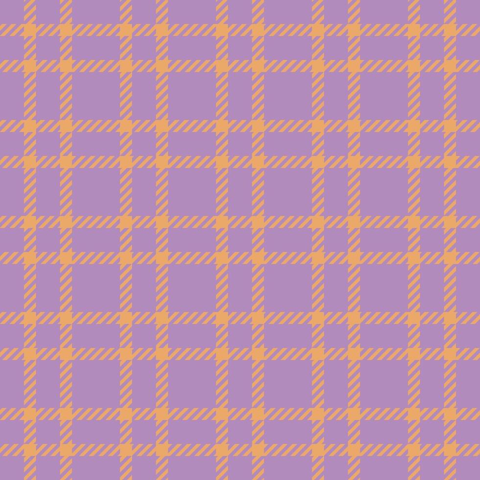 Mixed textile plaid texture, african fabric pattern background. Advertising check seamless tartan in pastel and orange colors. vector