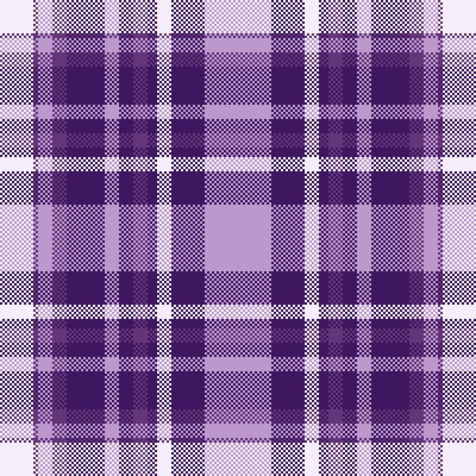 Elegant purple and white plaid pattern. Perfect for textile design, website backgrounds, or fashion projects. vector