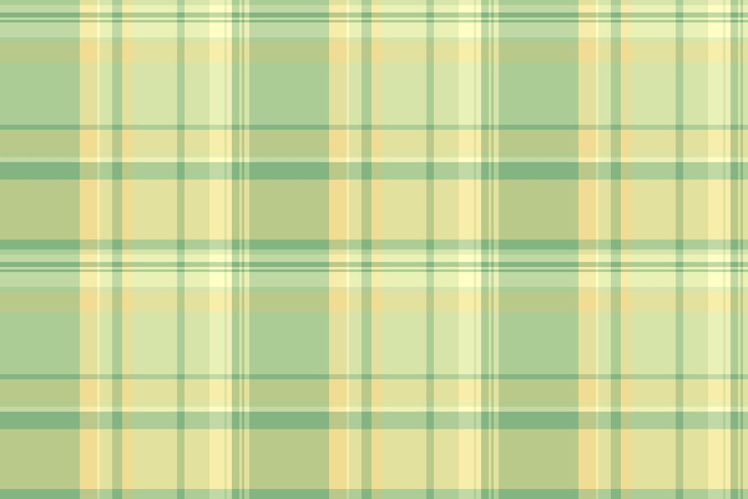 Elegant pastel green and beige plaid pattern. Perfect for textile design, wallpaper, website backgrounds, or packaging. vector