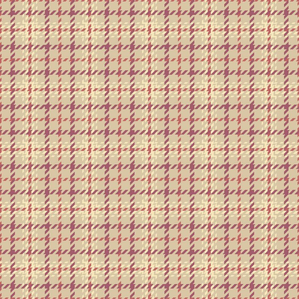 Silk seamless textile tartan, decorative fabric texture background. Reel pattern check plaid in light and red colors. vector