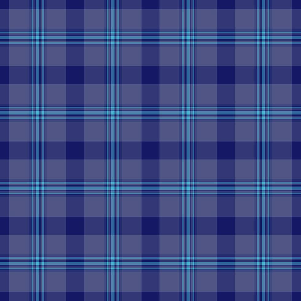 Elegant blue and light blue plaid pattern. Perfect for textile design, website backgrounds, or apparel. Subtle texture and calming color palette evoke feelings of sophistication and tranquility. vector