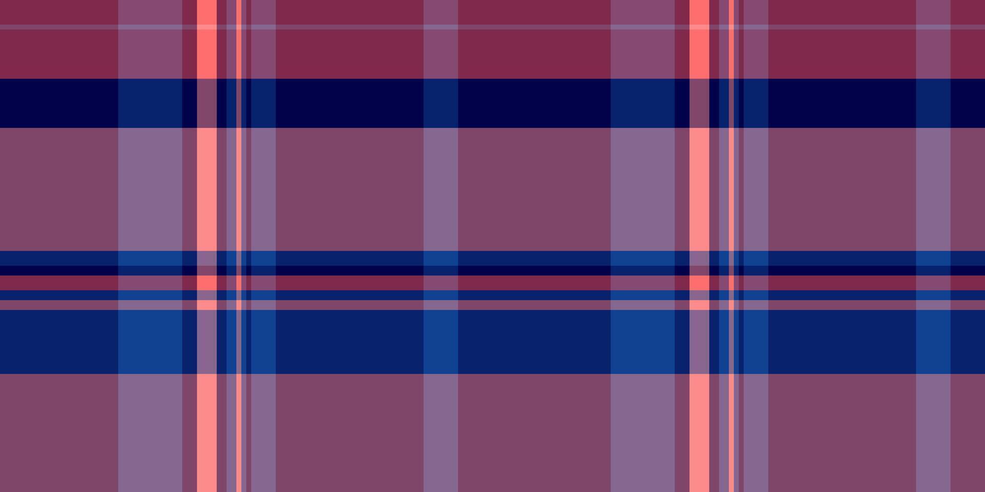 Stylish geometric plaid pattern in muted pink, blue, and coral tones. Ideal for textile design, website backgrounds, or fashion branding. Evokes a sense of classic style and sophistication. vector