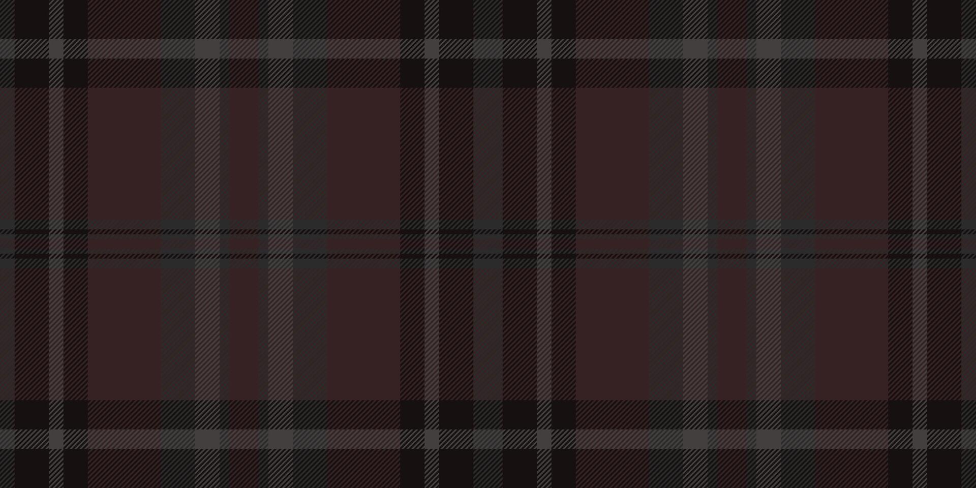 Sophisticated dark plaid pattern. Perfect for website backgrounds, textile design, or autumnal themed projects. Subtle texture and rich color palette create an elegant and versatile image. vector