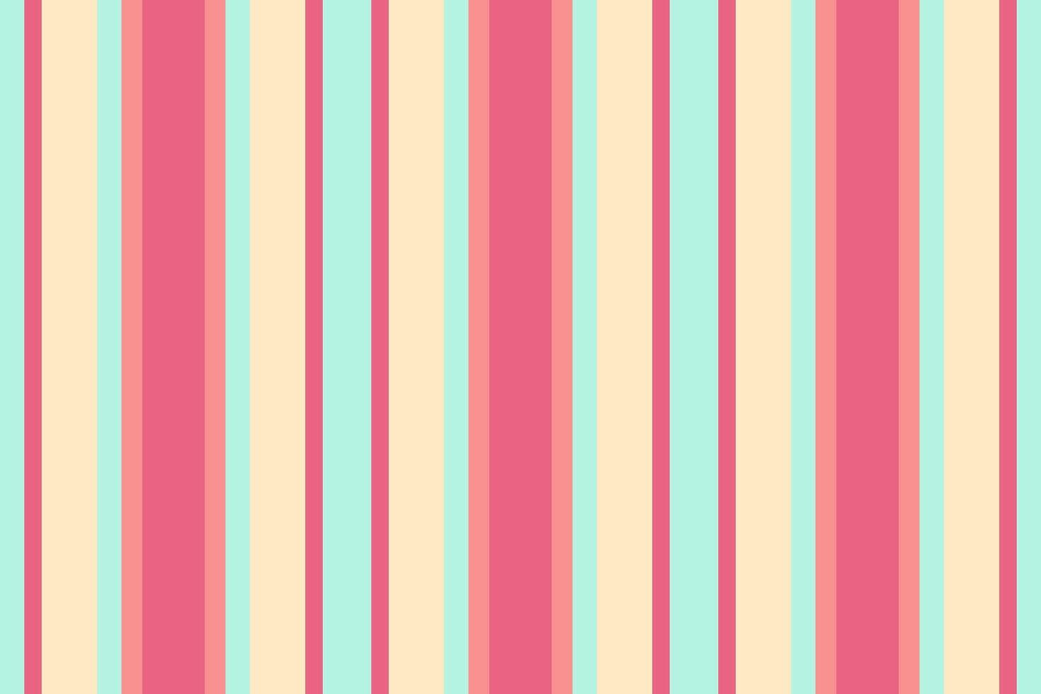 Textile vertical textile texture, fit stripe fabric pattern. Retro background lines seamless in red and light colors. vector