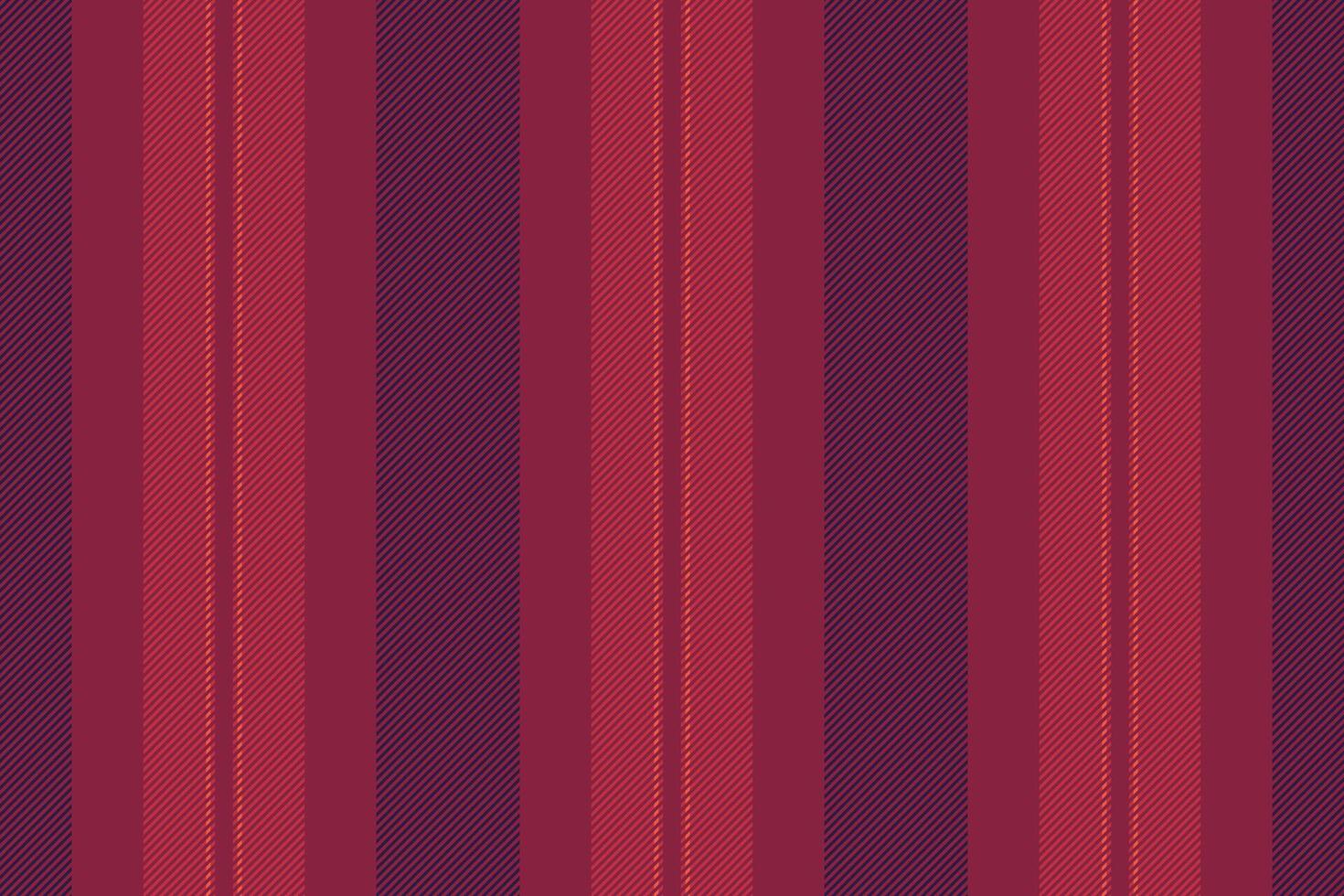 Chinese new year textile background texture, up stripe seamless fabric. Finish pattern vertical lines in red and dark colors. vector