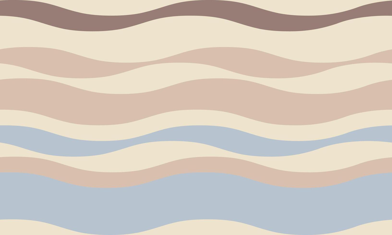 Serene, wavy abstract background in calming earth tones. Perfect for website banners, social media posts, or print designs needing a tranquil, minimalist aesthetic. vector