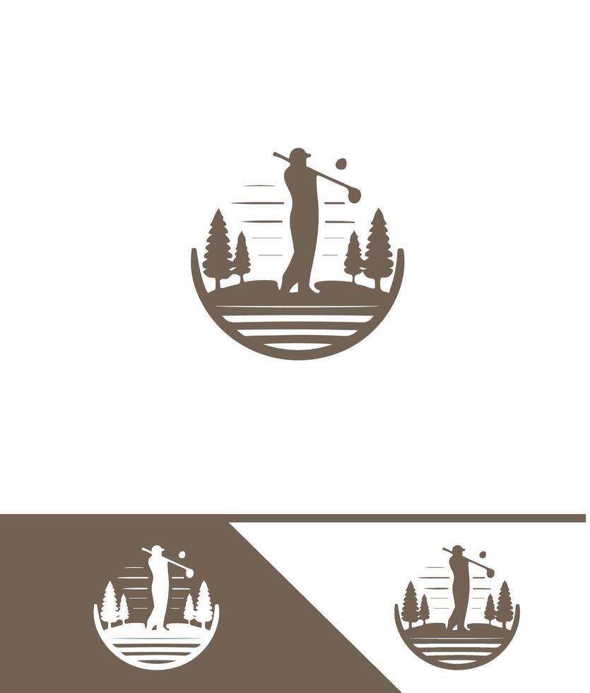 Eagles Flight Golf golf logo vector