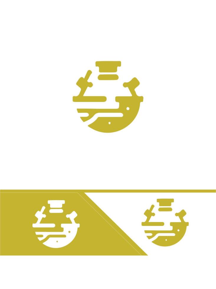 Crystal Lab Technologies lab logo vector