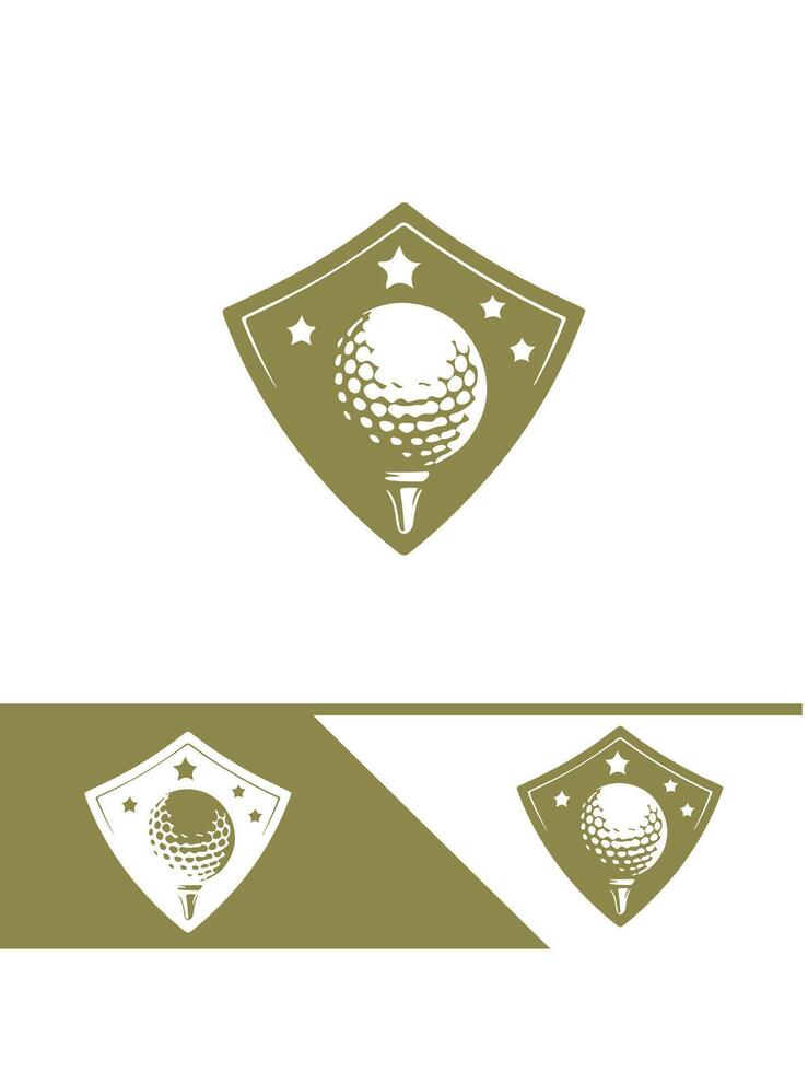 Golf Vibe golf logo vector