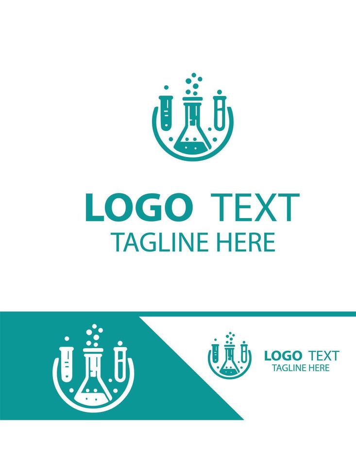 Discovery Works Lab lab logo vector