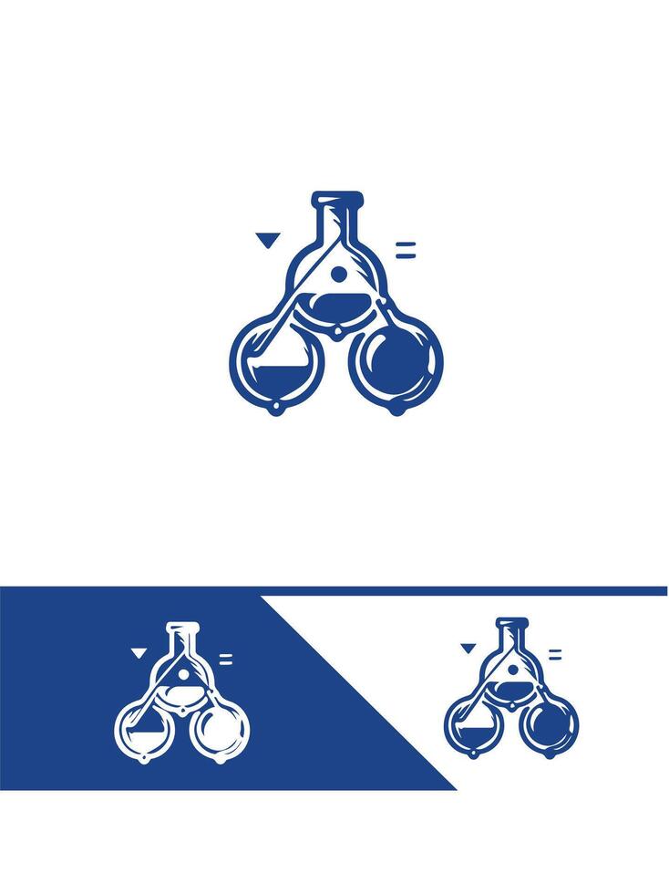 PureLab Innovations lab logo vector
