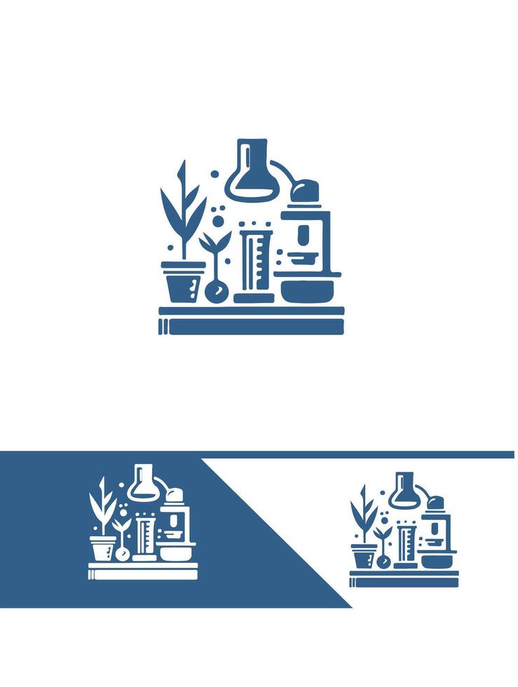 Vertex Lab Solutions lab logo vector