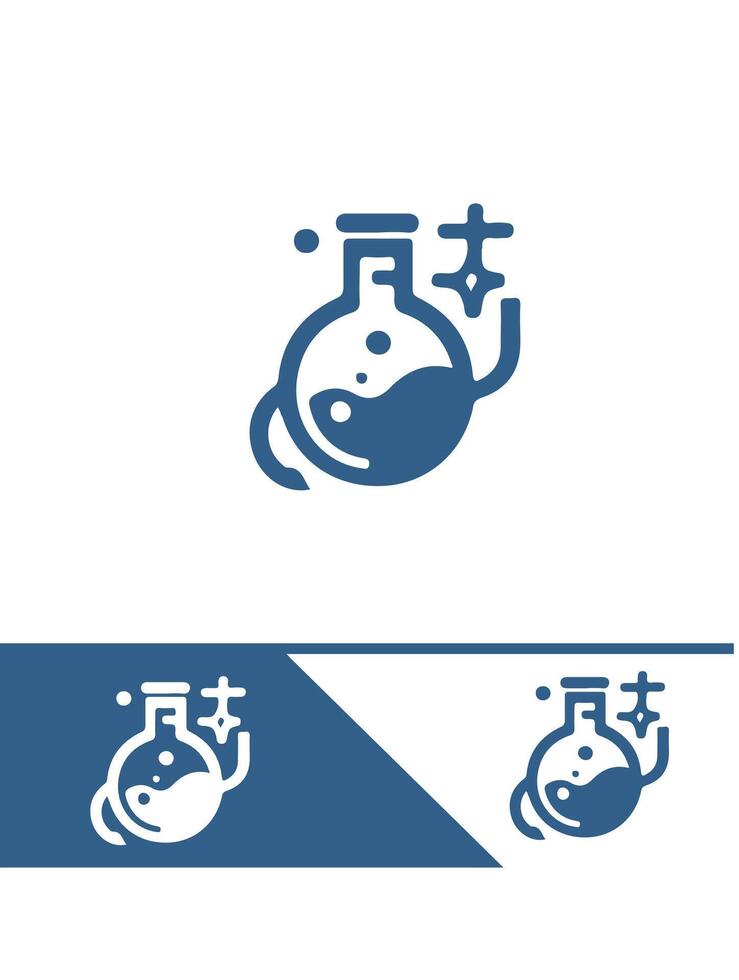 Discovery Lab lab logo vector