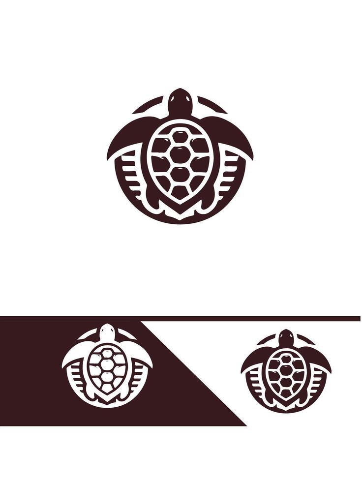 Sea Turtle Secrets Turtle logo vector